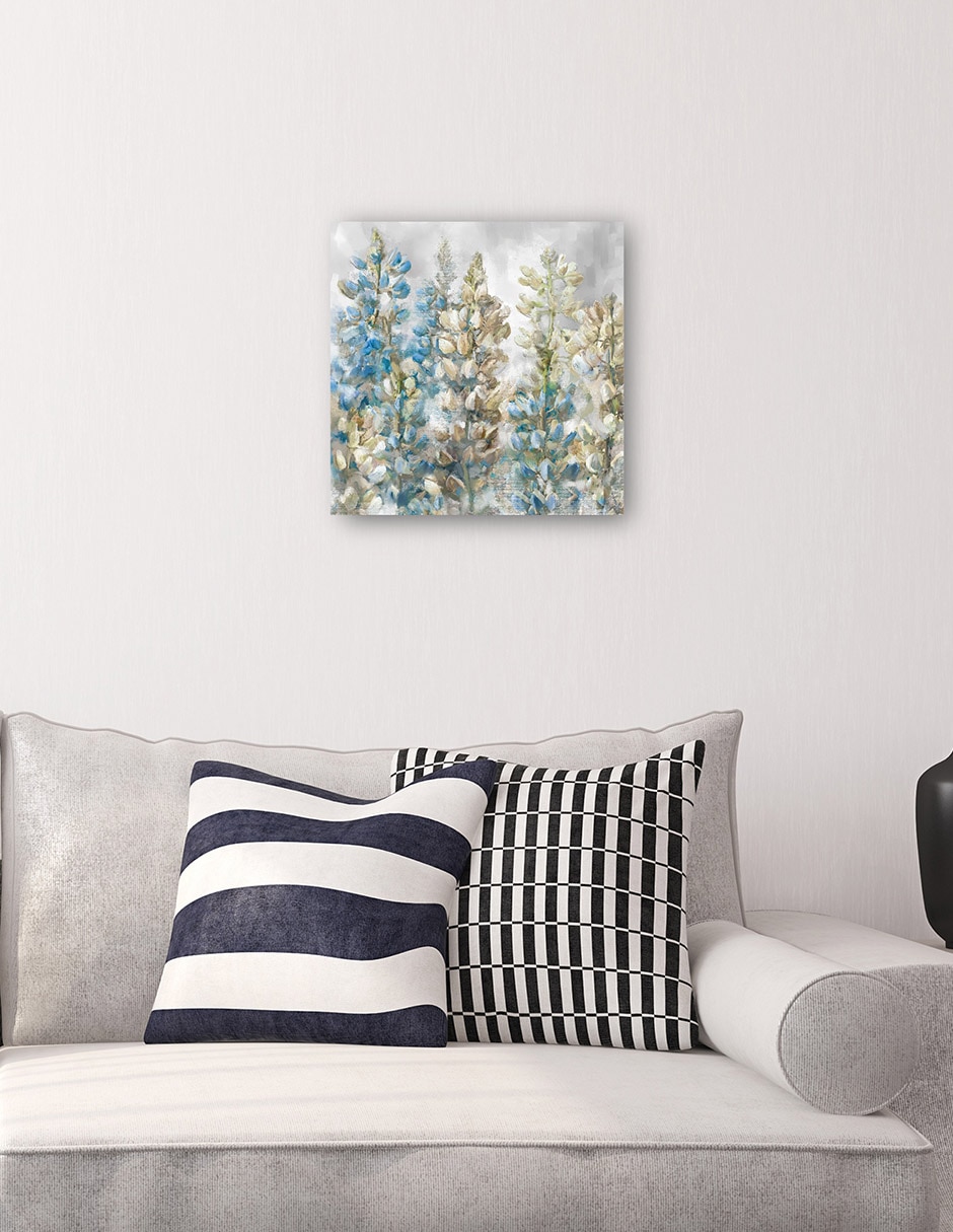 Cuadro decorativo Blues Primaveral - Impresión En Lienzo técnica mixta Naturaleza 4