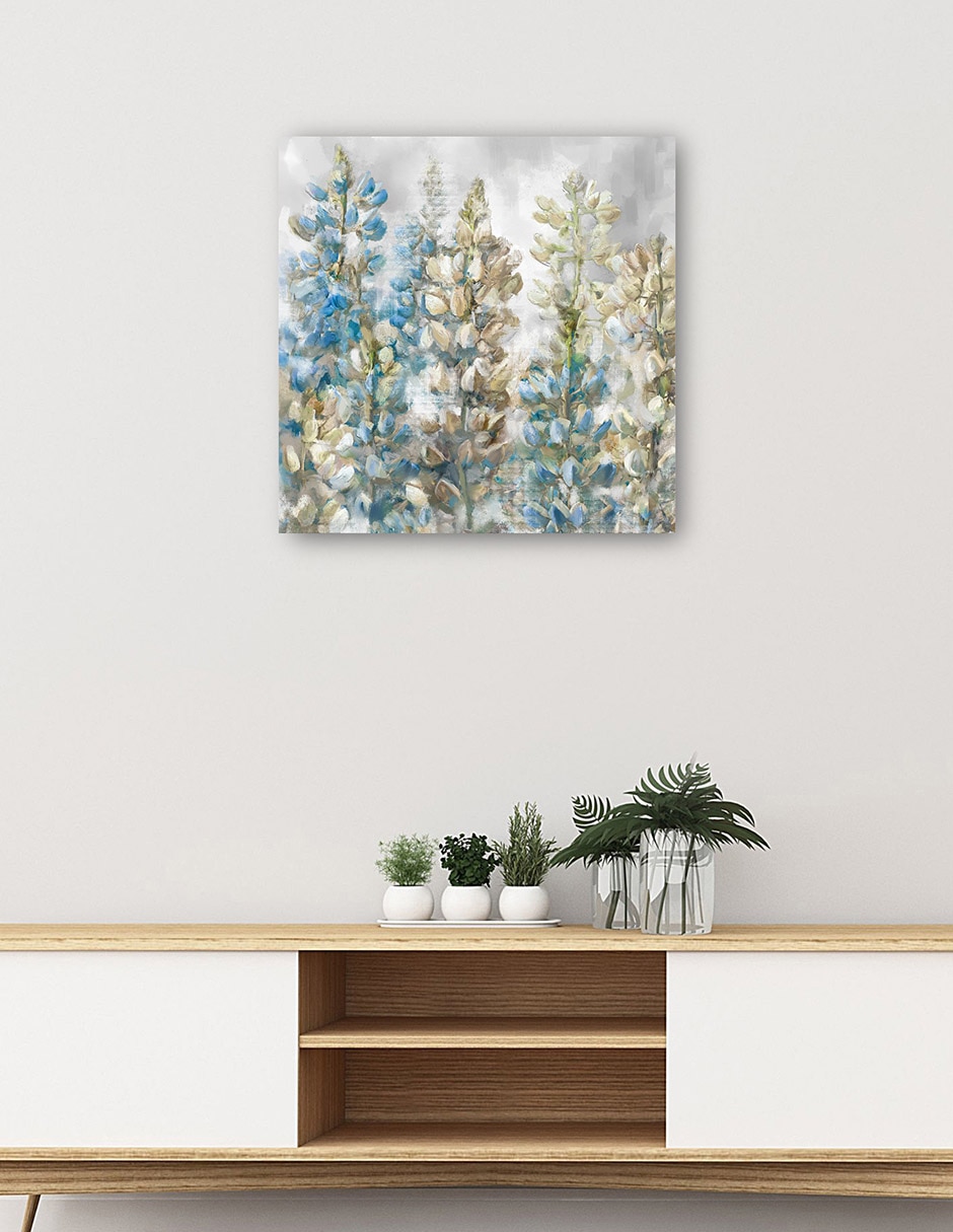 Cuadro decorativo Blues Primaveral - Impresión En Lienzo técnica mixta Naturaleza 5