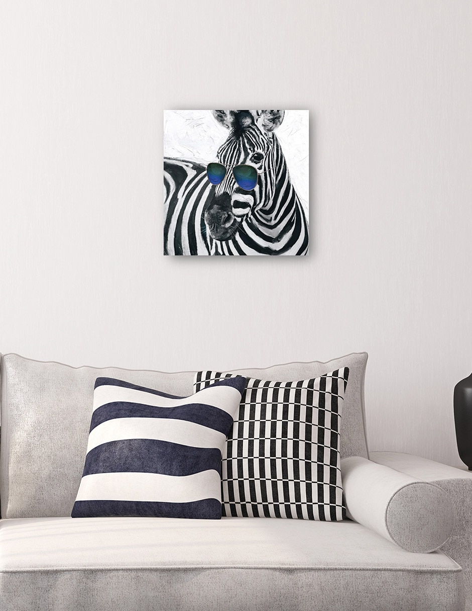 Cuadro decorativo Azul Soleado - Impresión En Lienzo técnica mixta Vida Silvestre 4