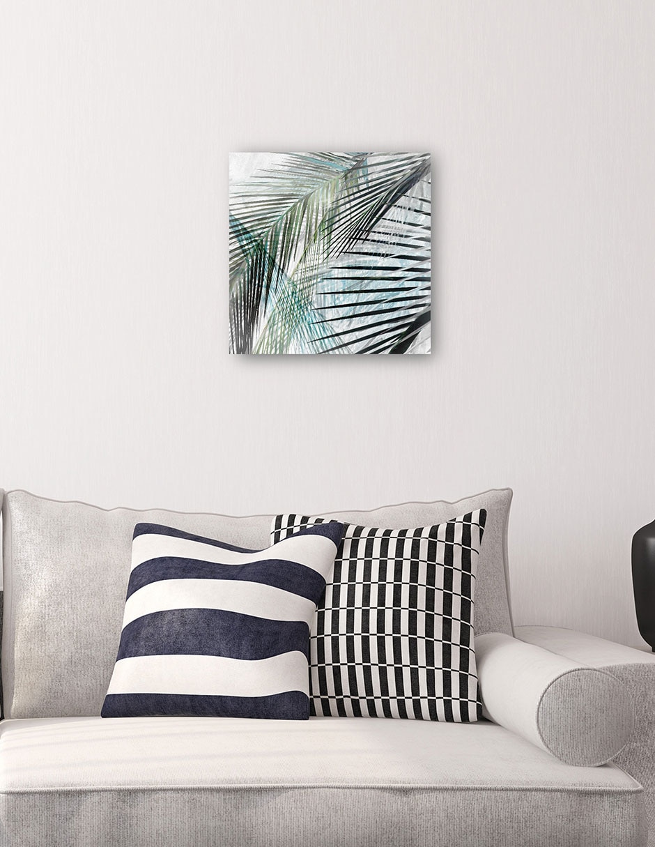 Cuadro decorativo Brisa Tropical - Impresión En Lienzo técnica mixta Playas 4