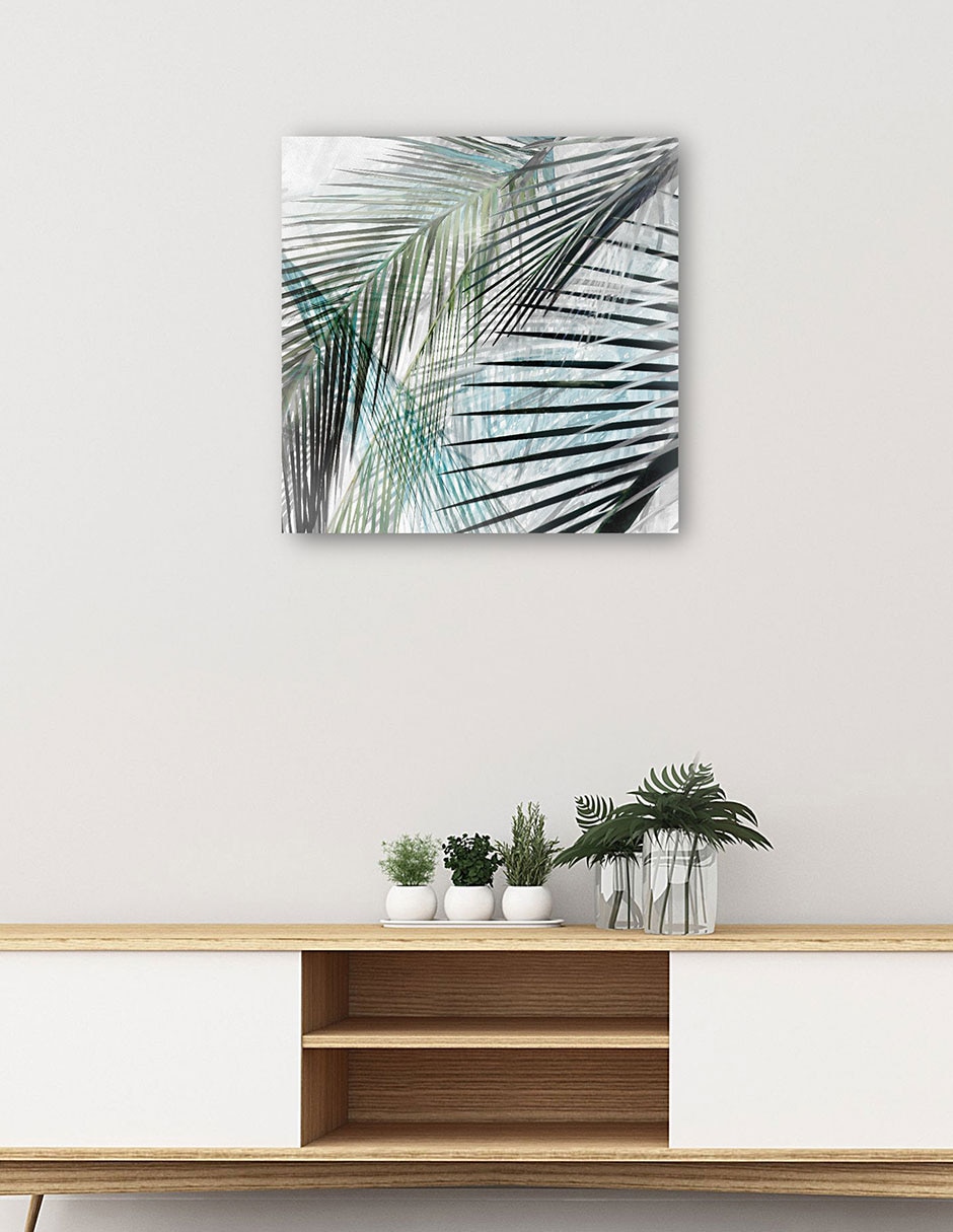 Cuadro decorativo Brisa Tropical - Impresión En Lienzo técnica mixta Playas 5