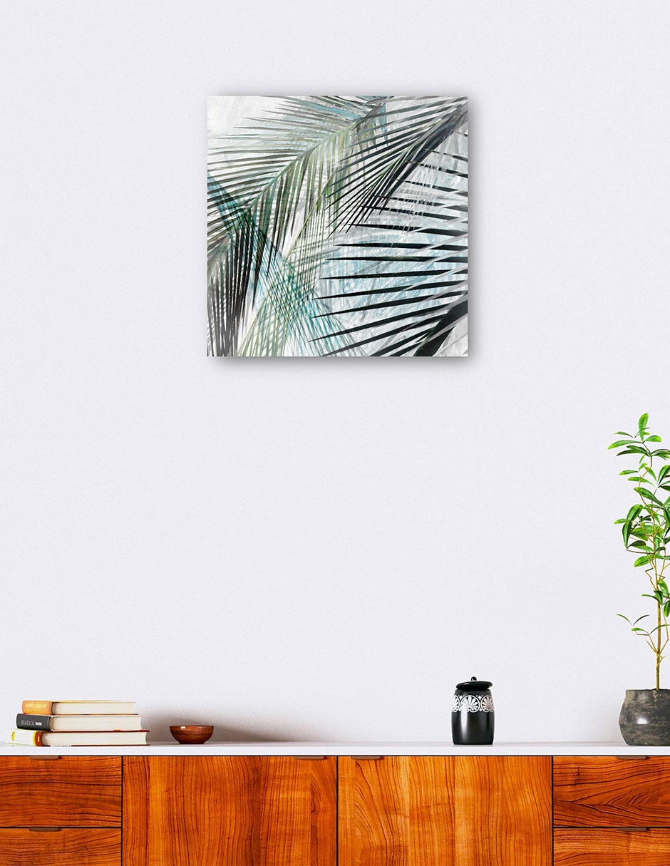 Cuadro decorativo Brisa Tropical - Impresión En Lienzo técnica mixta Playas 6