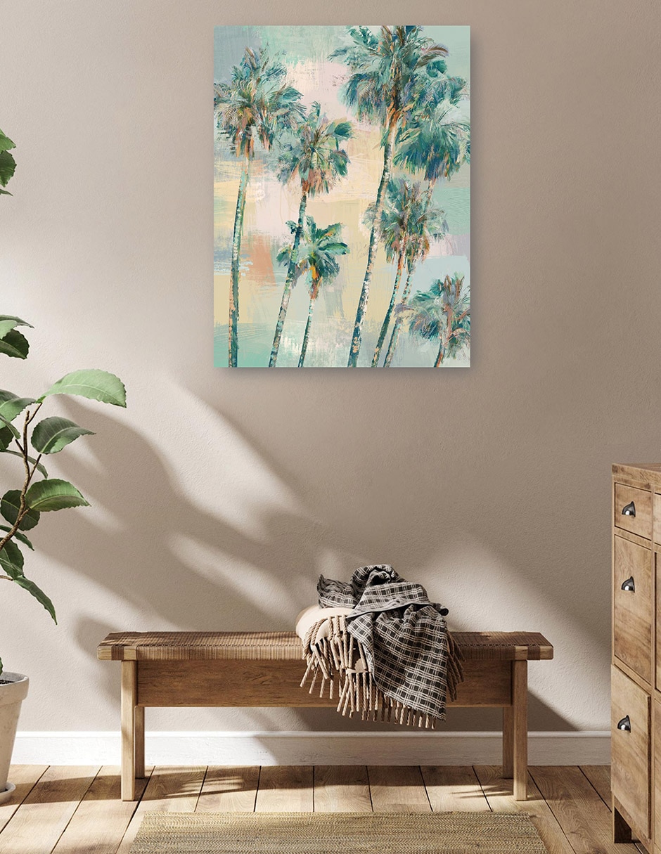 Cuadro decorativo Brisa De La Isla - Impresión En Lienzo técnica mixta Trópico 5