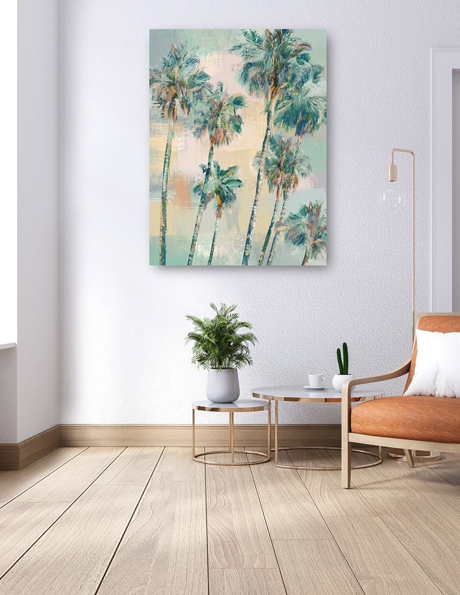 Cuadro decorativo Brisa De La Isla - Impresión En Lienzo técnica mixta Trópico 6
