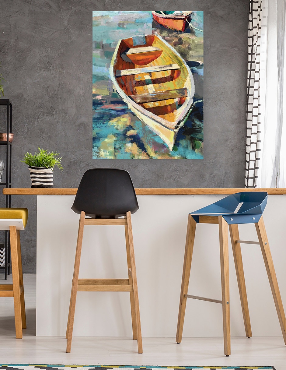 Cuadro decorativo Brisa Costera I - Impresión En Lienzo técnica mixta Navegación 5