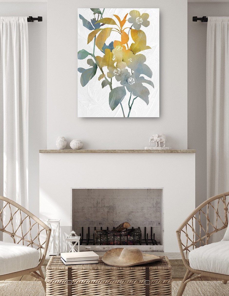 Cuadro decorativo Botánica Moderna Ii - Impresión En Lienzo técnica mixta Naturaleza 4