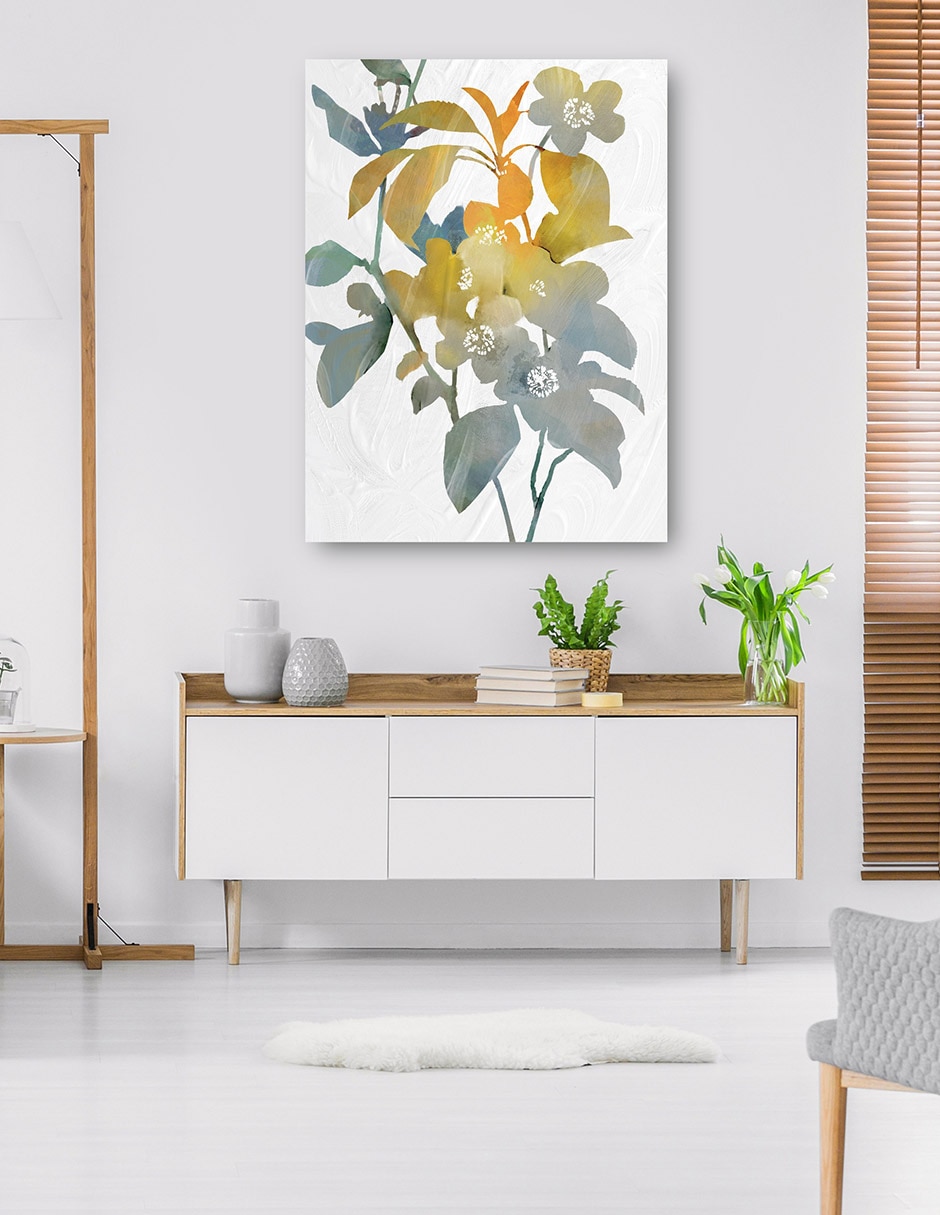 Cuadro decorativo Botánica Moderna Ii - Impresión En Lienzo técnica mixta Naturaleza 6