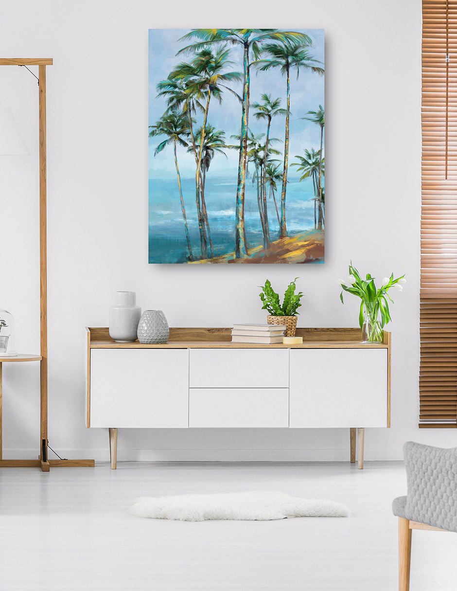 Cuadro decorativo Brisa De Marea - Impresión En Lienzo técnica mixta Trópico 6