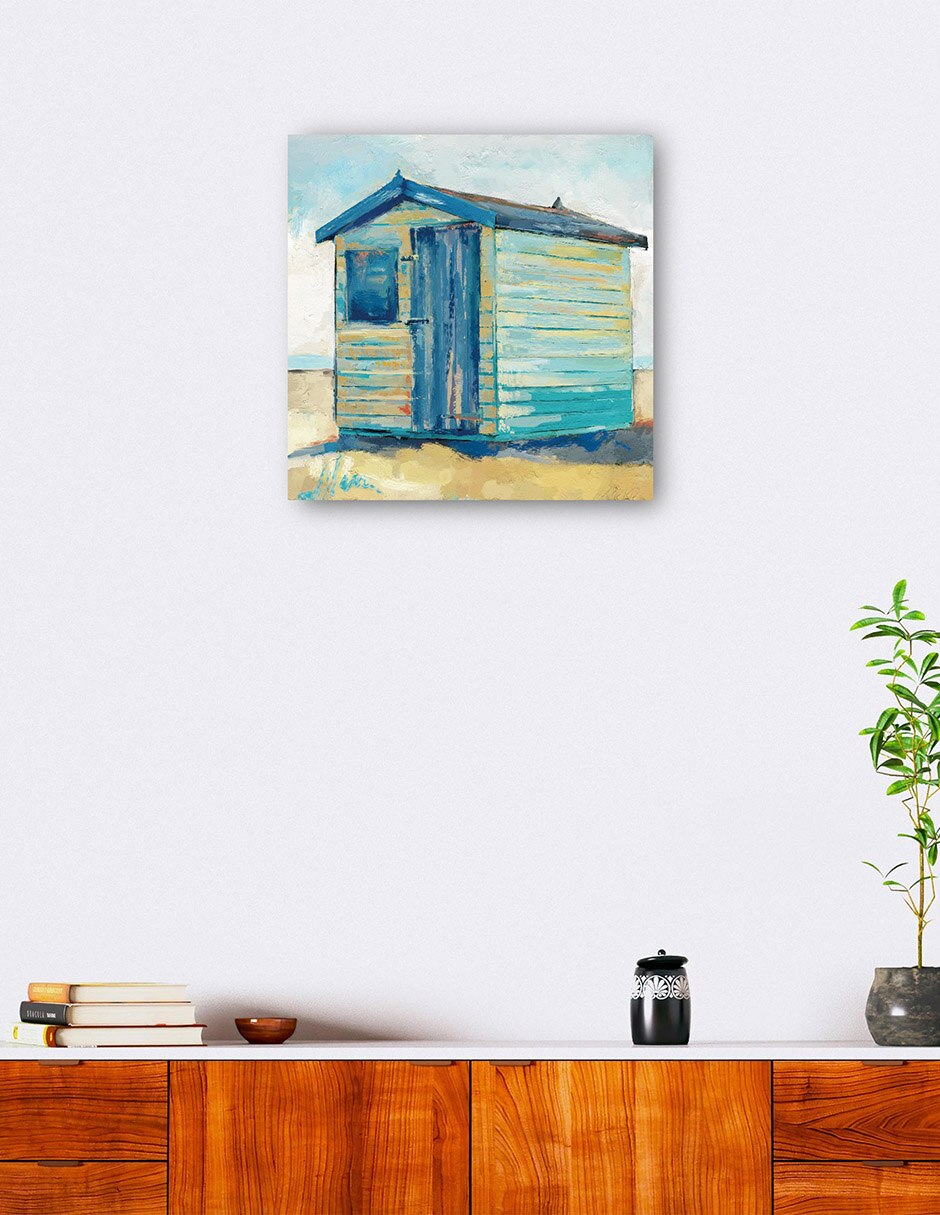 Cuadro decorativo Cabaña De Surf Ii - Impresión En Lienzo técnica mixta Trópico 6