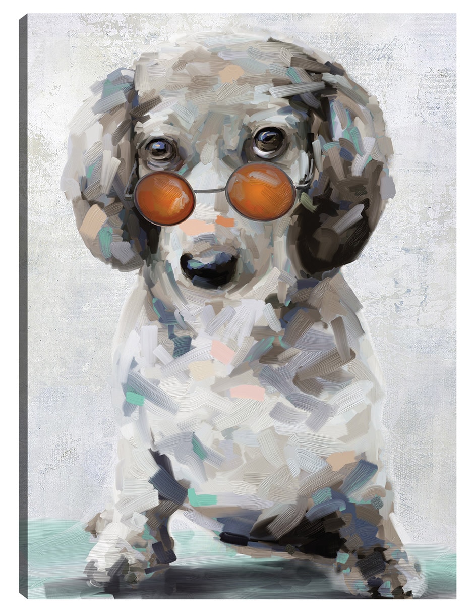 Cuadro decorativo Cachorros Sombríos Ii - Impresión En Lienzo técnica mixta Animales Domésticos Cuadro decorativo Cachorros Sombríos Ii - Impresión En Lienzo técnica mixta Animales Domésticos