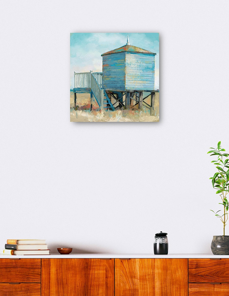Cuadro decorativo Cabaña De Surf I - Impresión En Lienzo técnica mixta Animales Domésticos 6