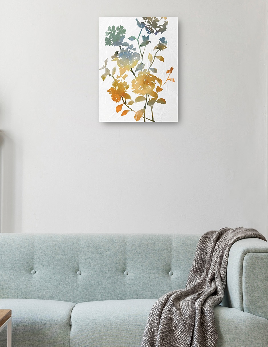 Cuadro decorativo Botánica Moderna I - Impresión En Lienzo técnica mixta Naturaleza 2