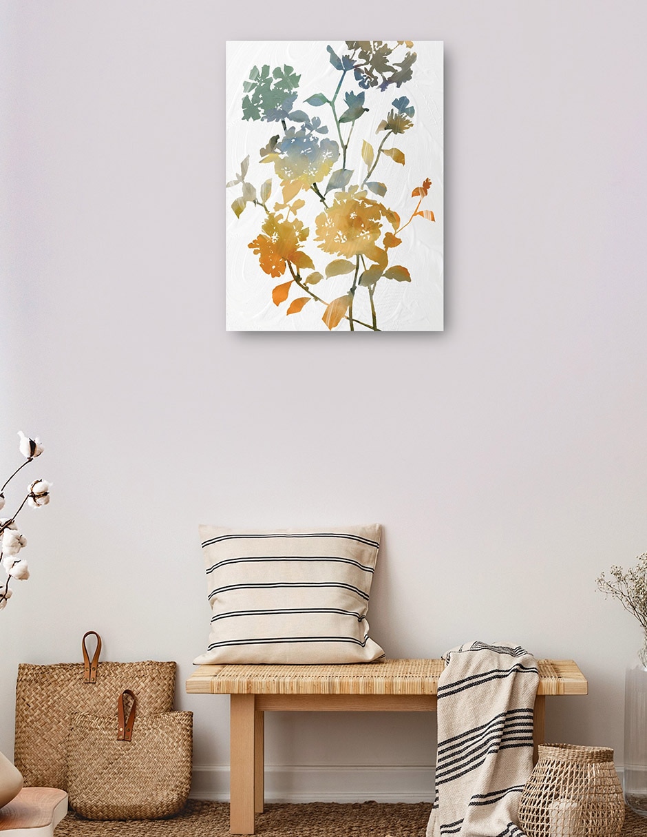Cuadro decorativo Botánica Moderna I - Impresión En Lienzo técnica mixta Naturaleza 3