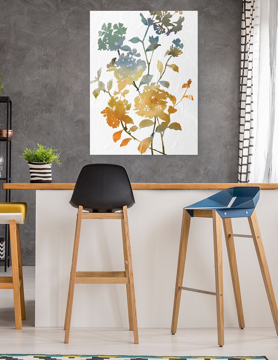 Cuadro decorativo Botánica Moderna I - Impresión En Lienzo técnica mixta Naturaleza 5