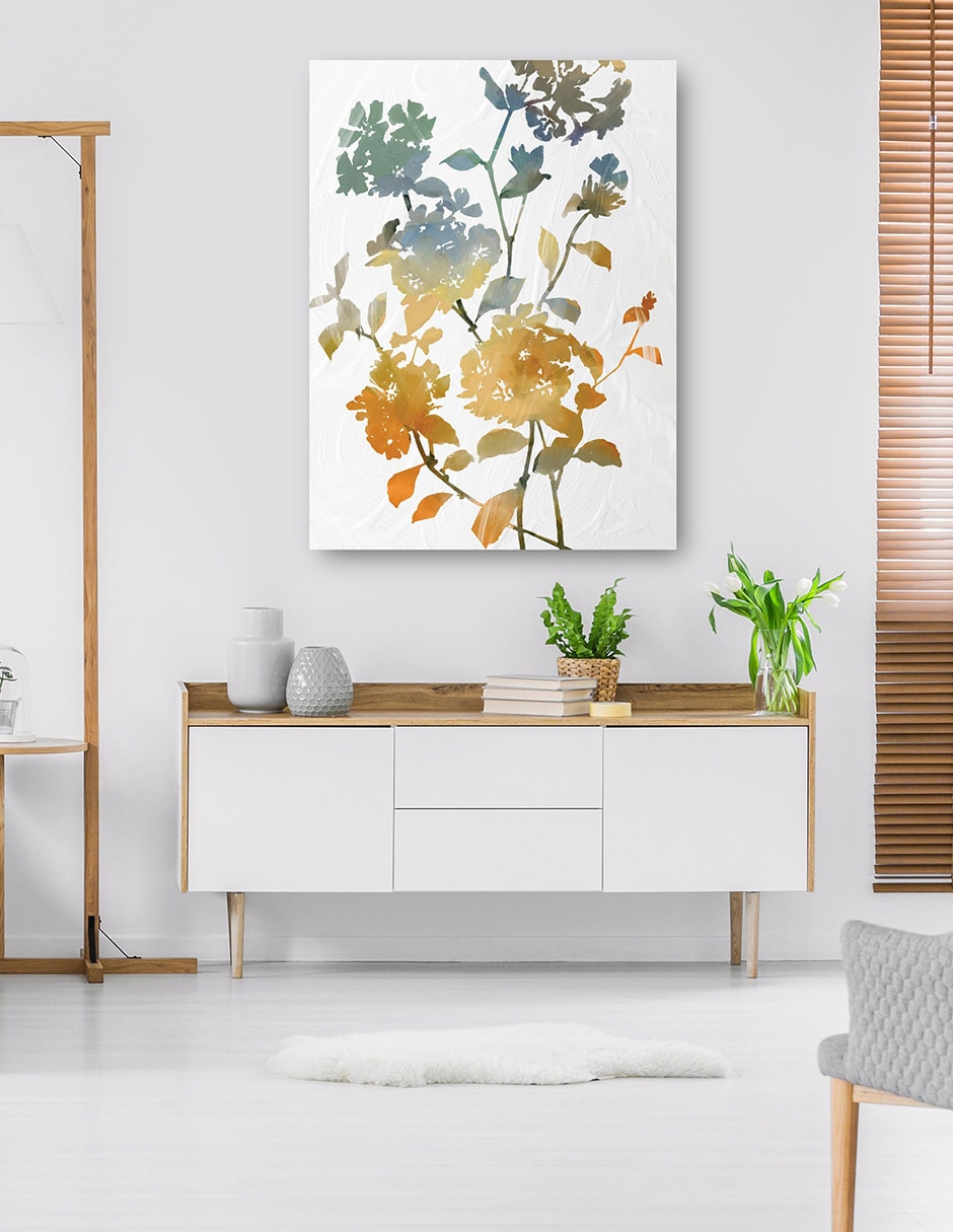 Cuadro decorativo Botánica Moderna I - Impresión En Lienzo técnica mixta Naturaleza 6