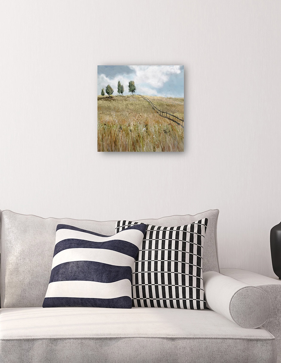 Cuadro decorativo Campo De Sueños - Impresión En Lienzo técnica mixta Caminos 6