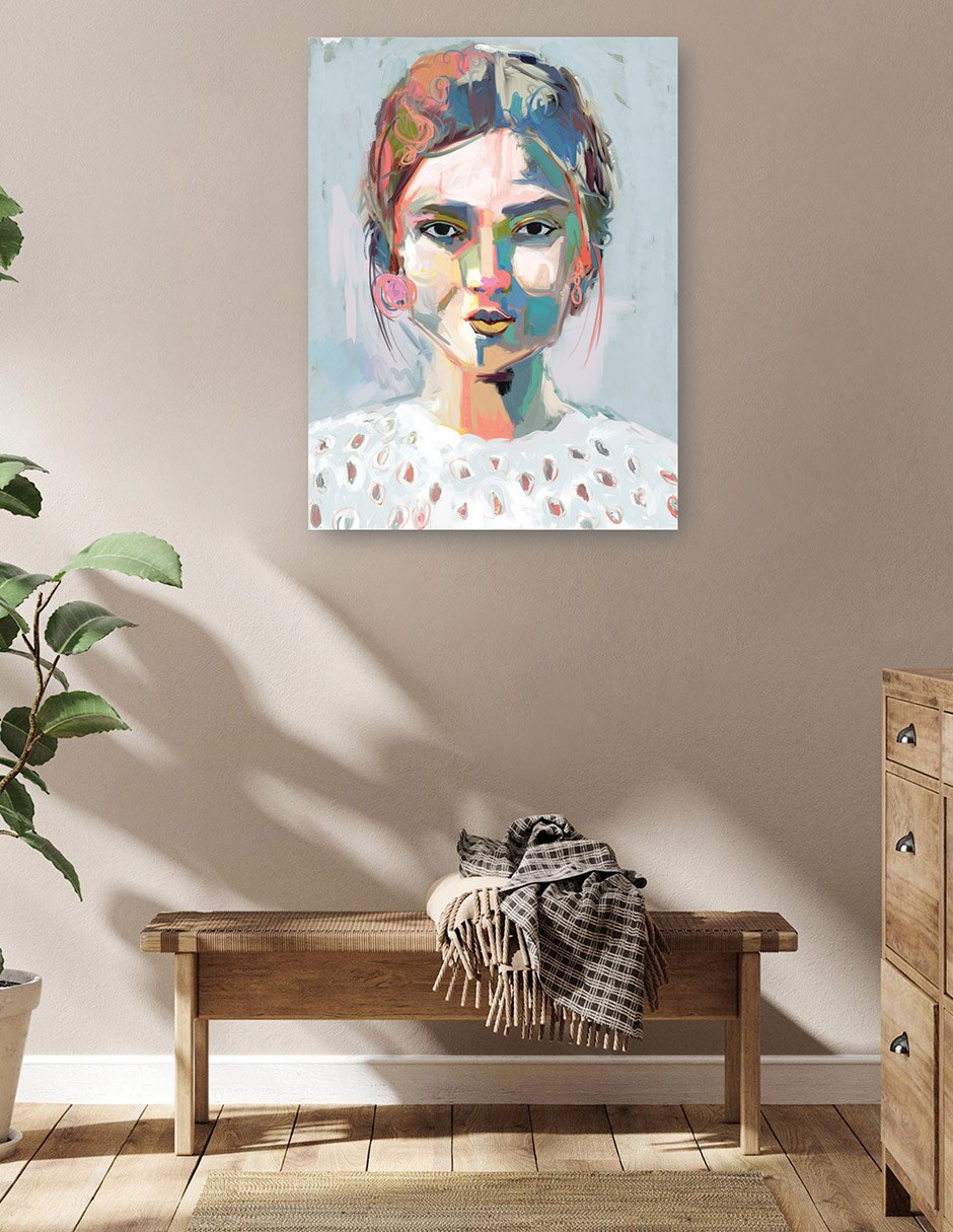 Cuadro decorativo Cara A Cara Ii - Impresión En Lienzo técnica mixta Gente 5