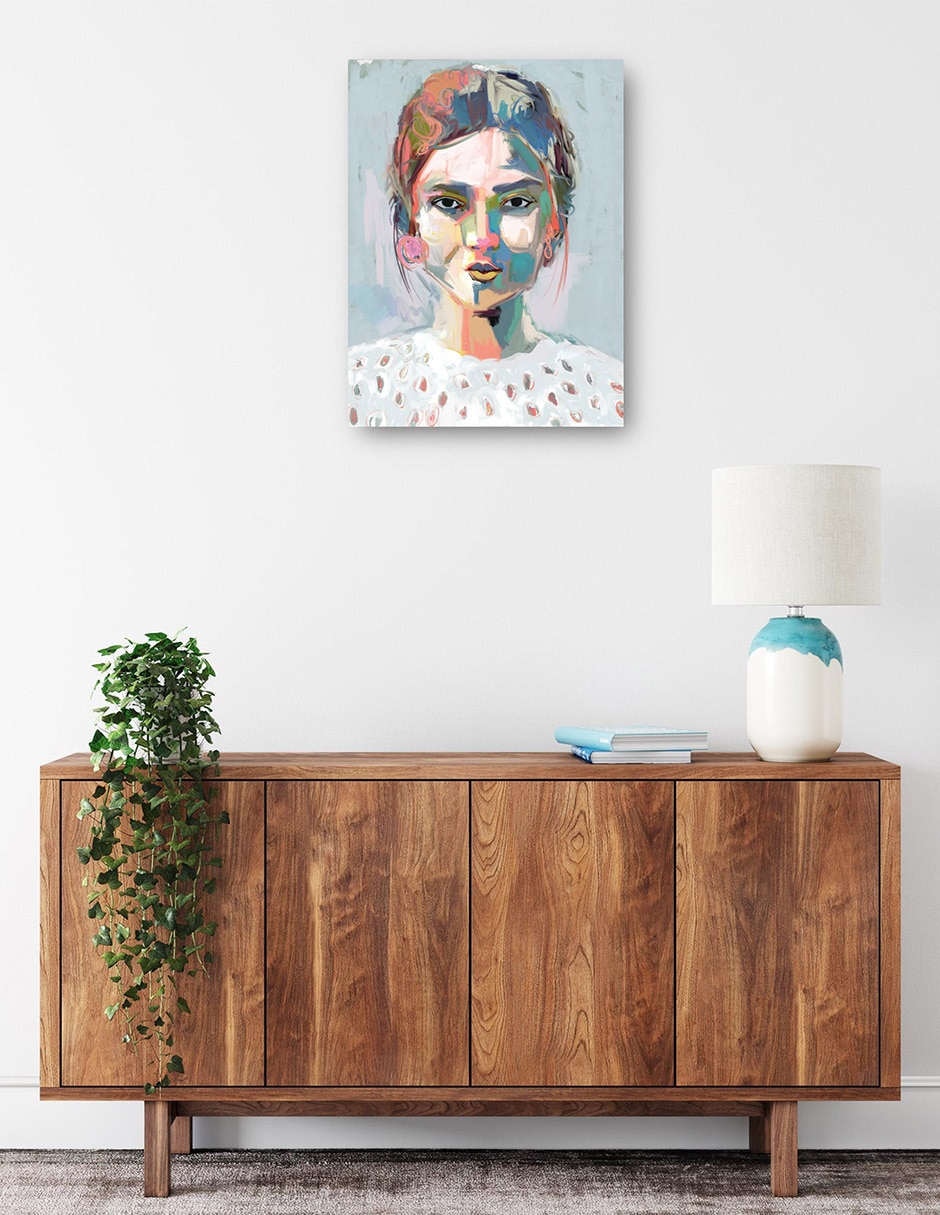Cuadro decorativo Cara A Cara Ii - Impresión En Lienzo técnica mixta Gente 8