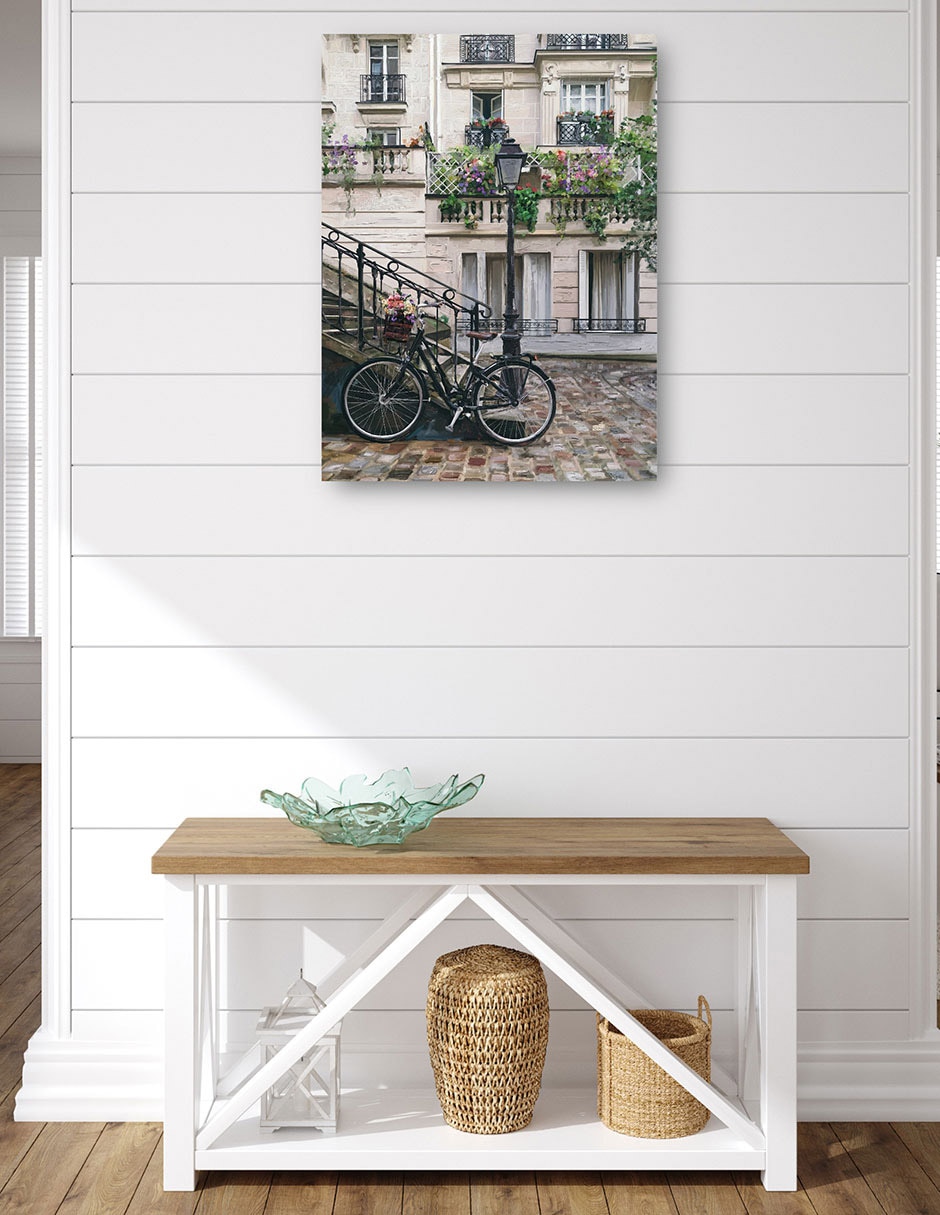 Cuadro decorativo Casa Mía - Impresión En Lienzo técnica mixta Lugares 6