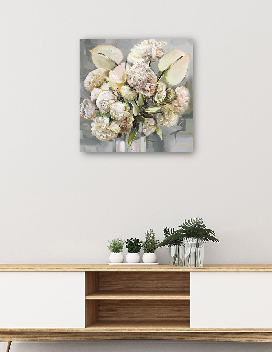 Cuadro decorativo Charlotte - Impresión En Lienzo técnica mixta Arreglo Floral 5