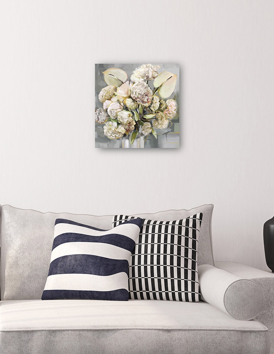 Cuadro decorativo Charlotte - Impresión En Lienzo técnica mixta Arreglo Floral 6