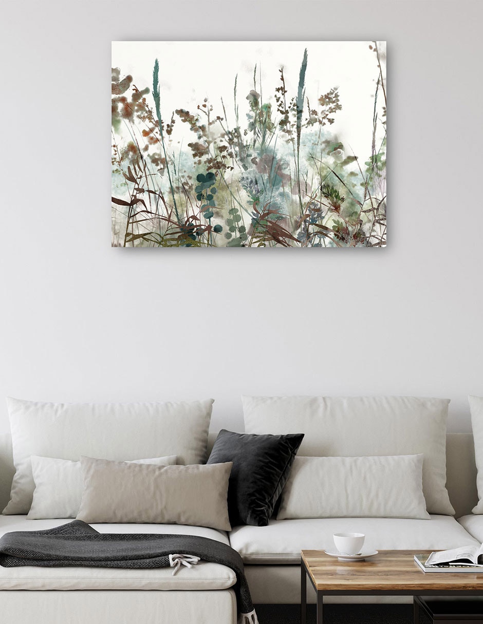 Cuadro decorativo Cañas De Otoño - Impresión En Lienzo técnica mixta Primavera 5