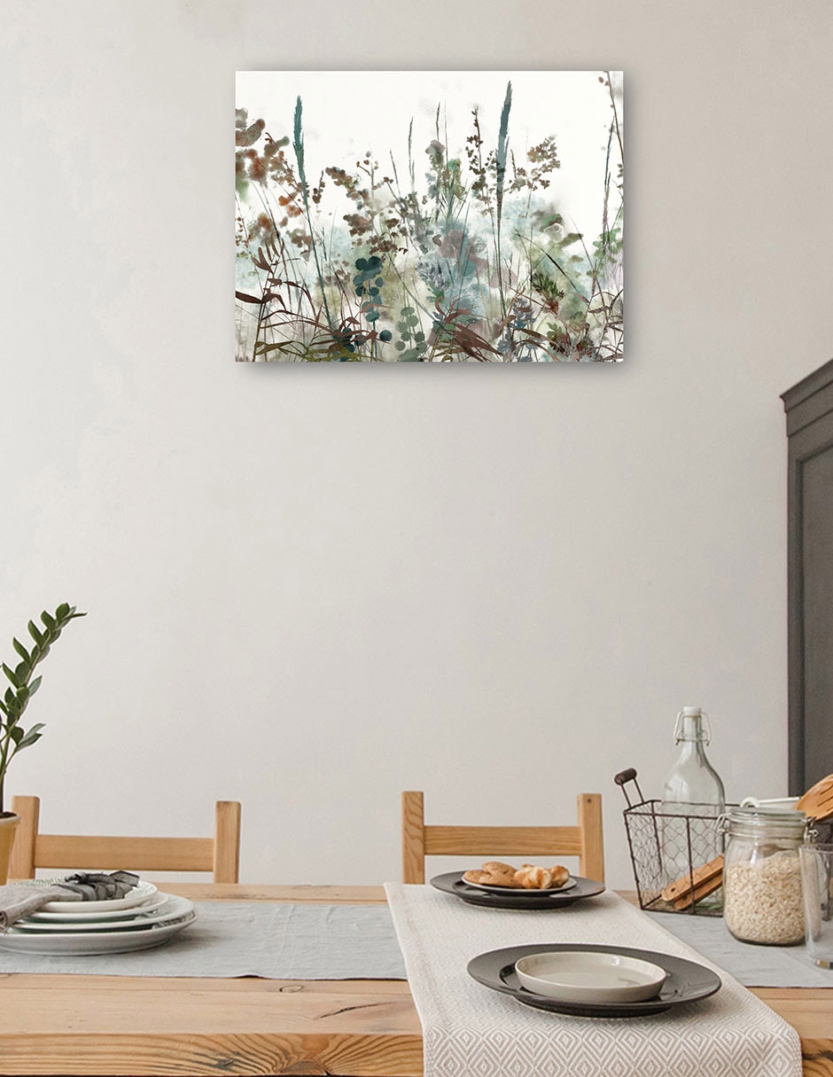 Cuadro decorativo Cañas De Otoño - Impresión En Lienzo técnica mixta Primavera 6