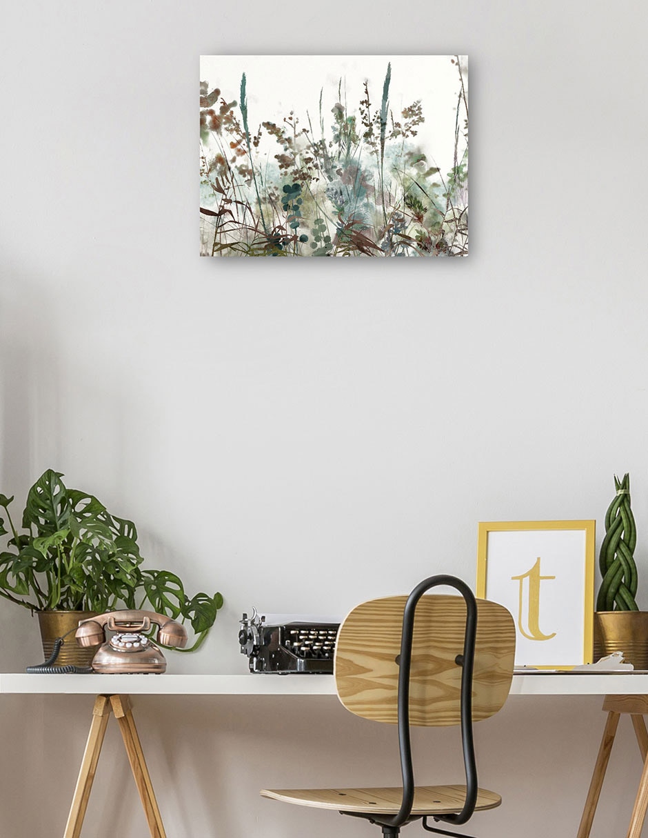 Cuadro decorativo Cañas De Otoño - Impresión En Lienzo técnica mixta Primavera 7