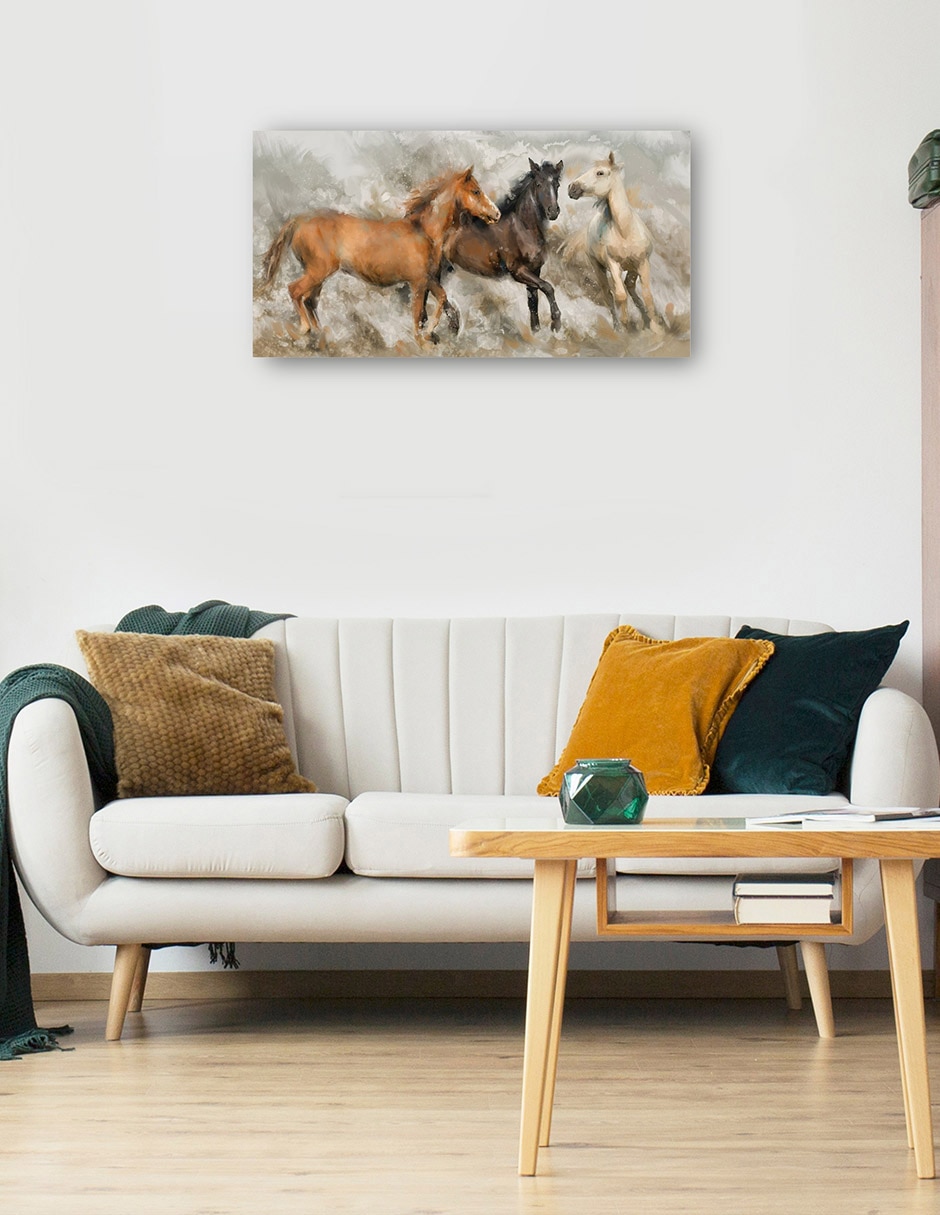 Cuadro decorativo Casa A La Vista - Impresión En Lienzo técnica mixta Vida Silvestre 3