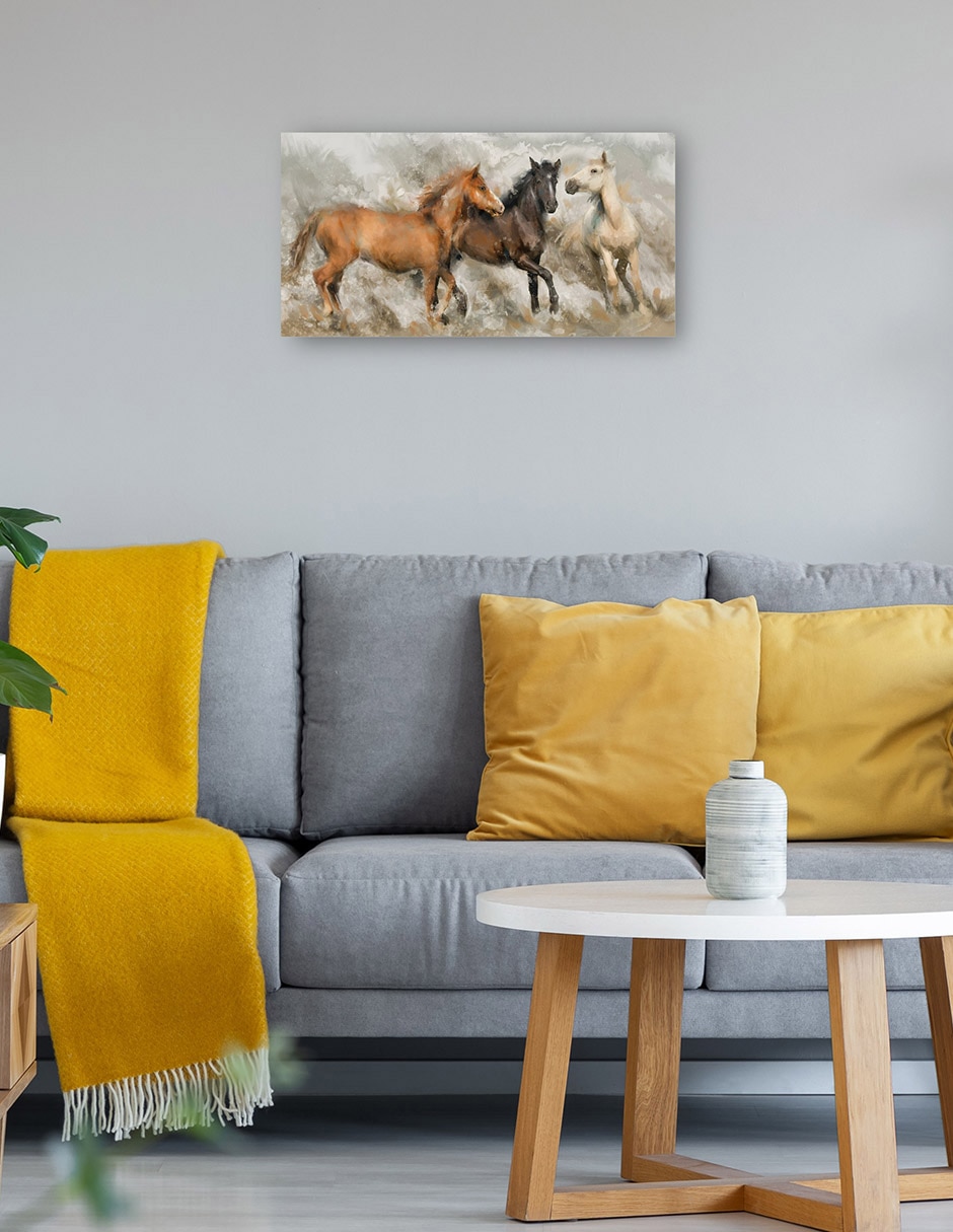 Cuadro decorativo Casa A La Vista - Impresión En Lienzo técnica mixta Vida Silvestre 4