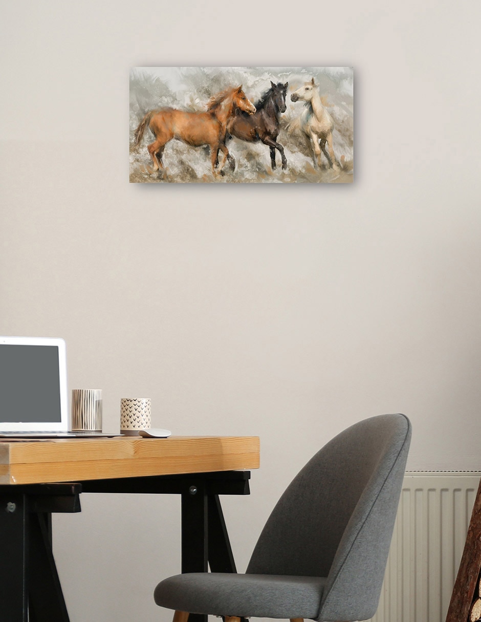 Cuadro decorativo Casa A La Vista - Impresión En Lienzo técnica mixta Vida Silvestre 6