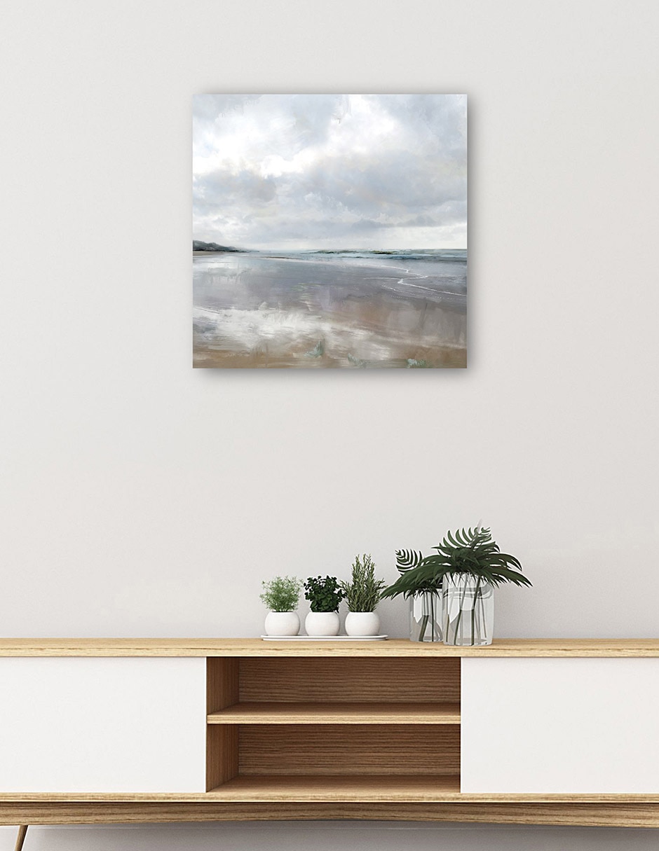 Cuadro decorativo Celestial - Impresión En Lienzo técnica mixta Playas 5