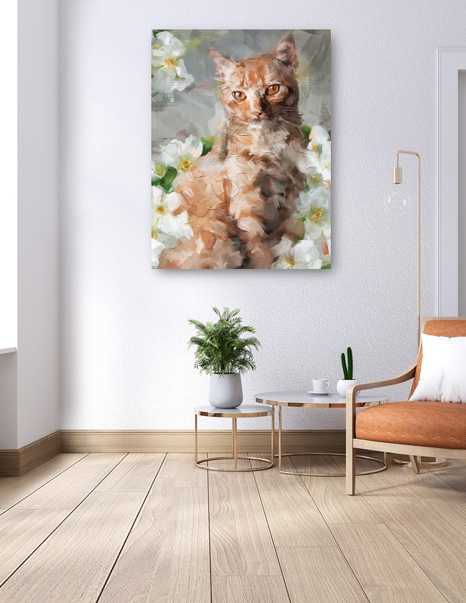 Cuadro decorativo Charlas De Jolis Ii - Impresión En Lienzo técnica mixta Animales Domésticos 4