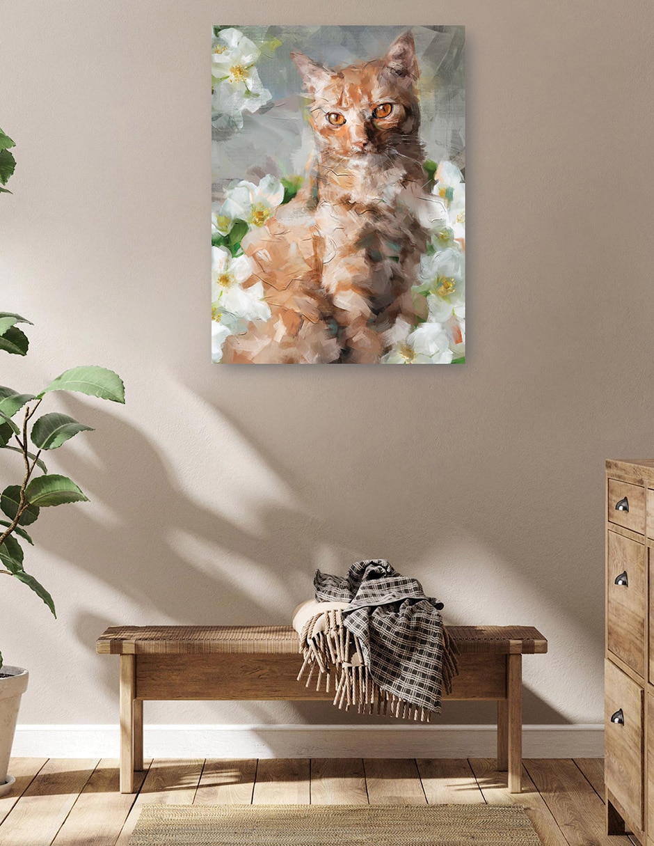 Cuadro decorativo Charlas De Jolis Ii - Impresión En Lienzo técnica mixta Animales Domésticos 5