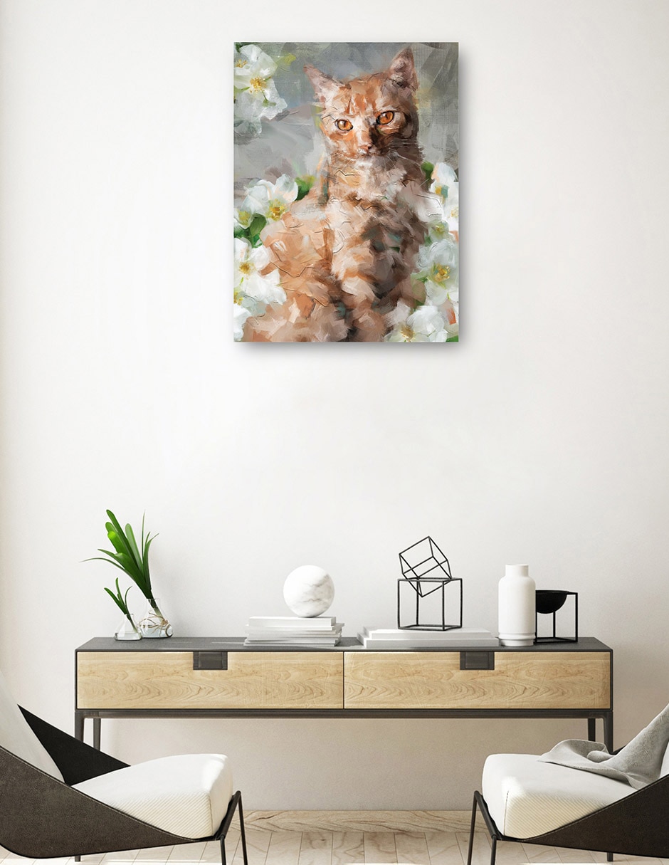 Cuadro decorativo Charlas De Jolis Ii - Impresión En Lienzo técnica mixta Animales Domésticos 7