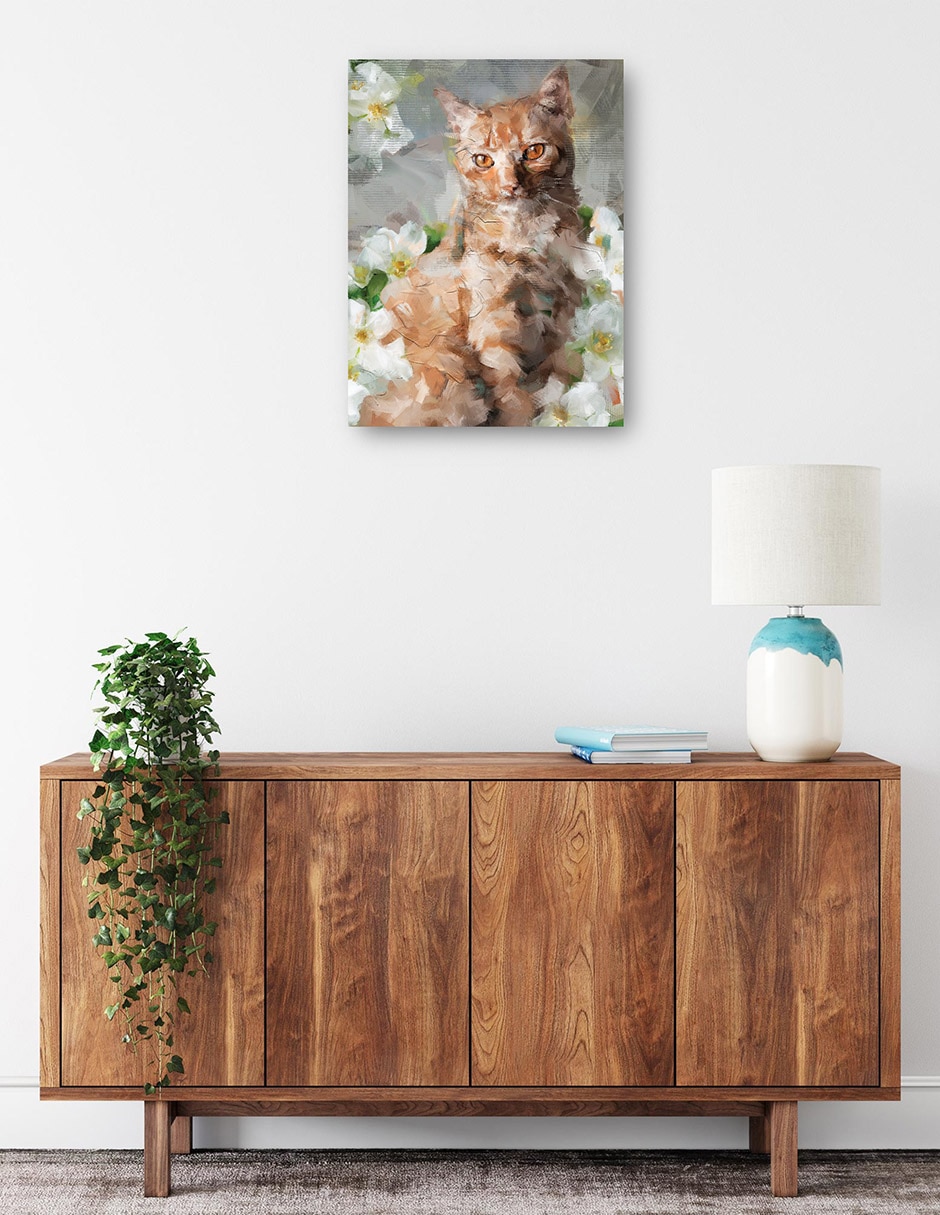 Cuadro decorativo Charlas De Jolis Ii - Impresión En Lienzo técnica mixta Animales Domésticos 8