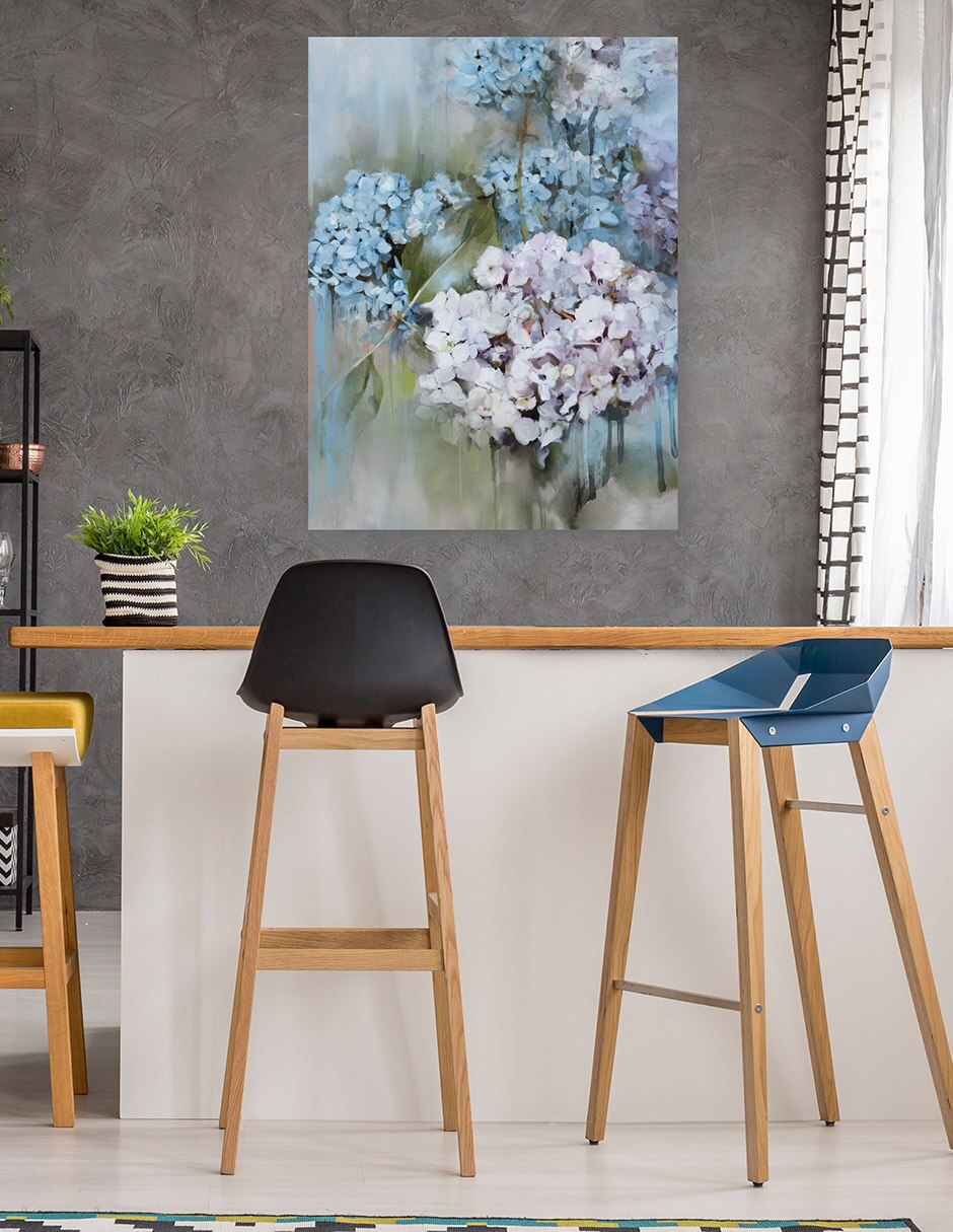 Cuadro decorativo Casandra - Impresión En Lienzo técnica mixta Floración 5
