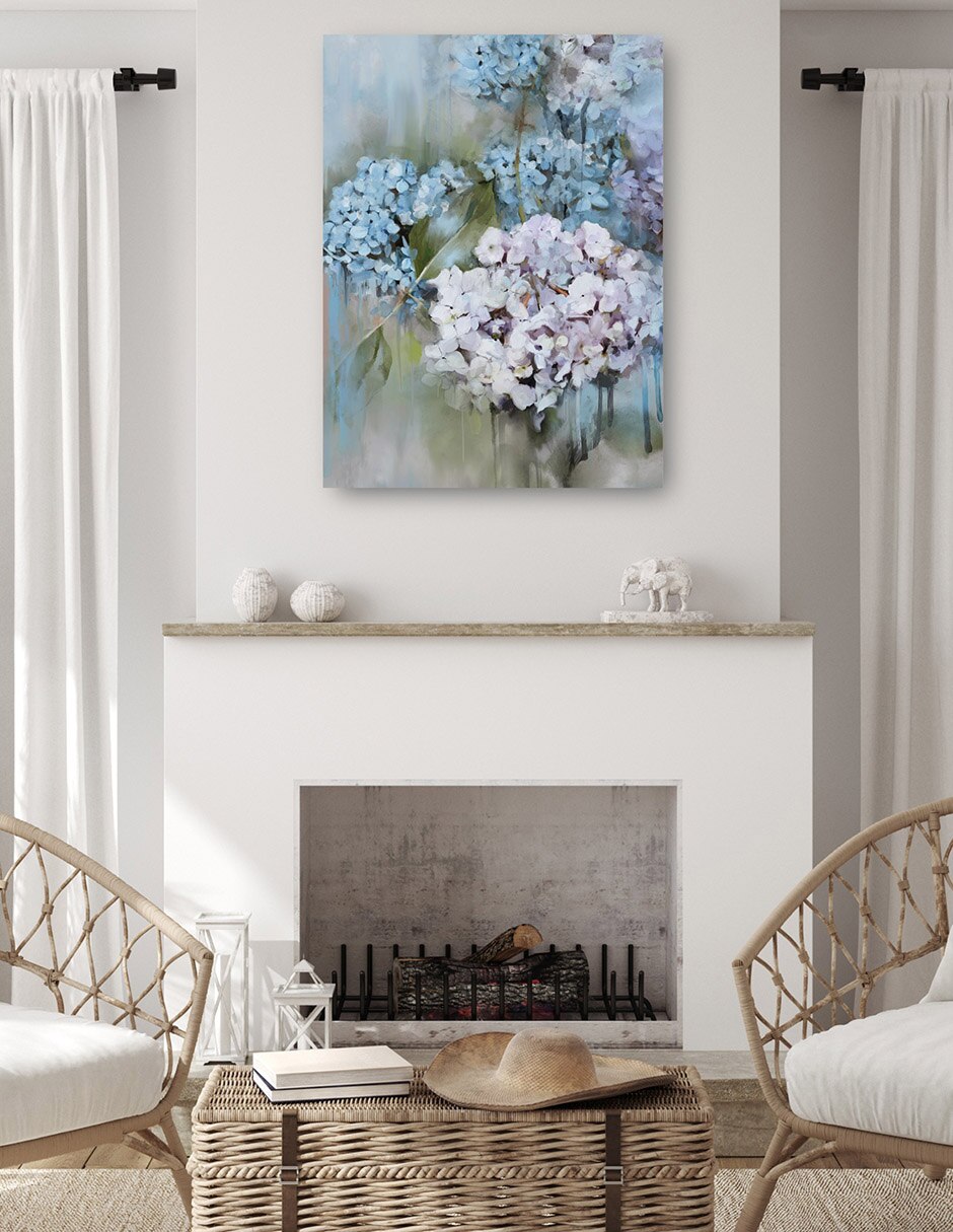 Cuadro decorativo Casandra - Impresión En Lienzo técnica mixta Floración 6