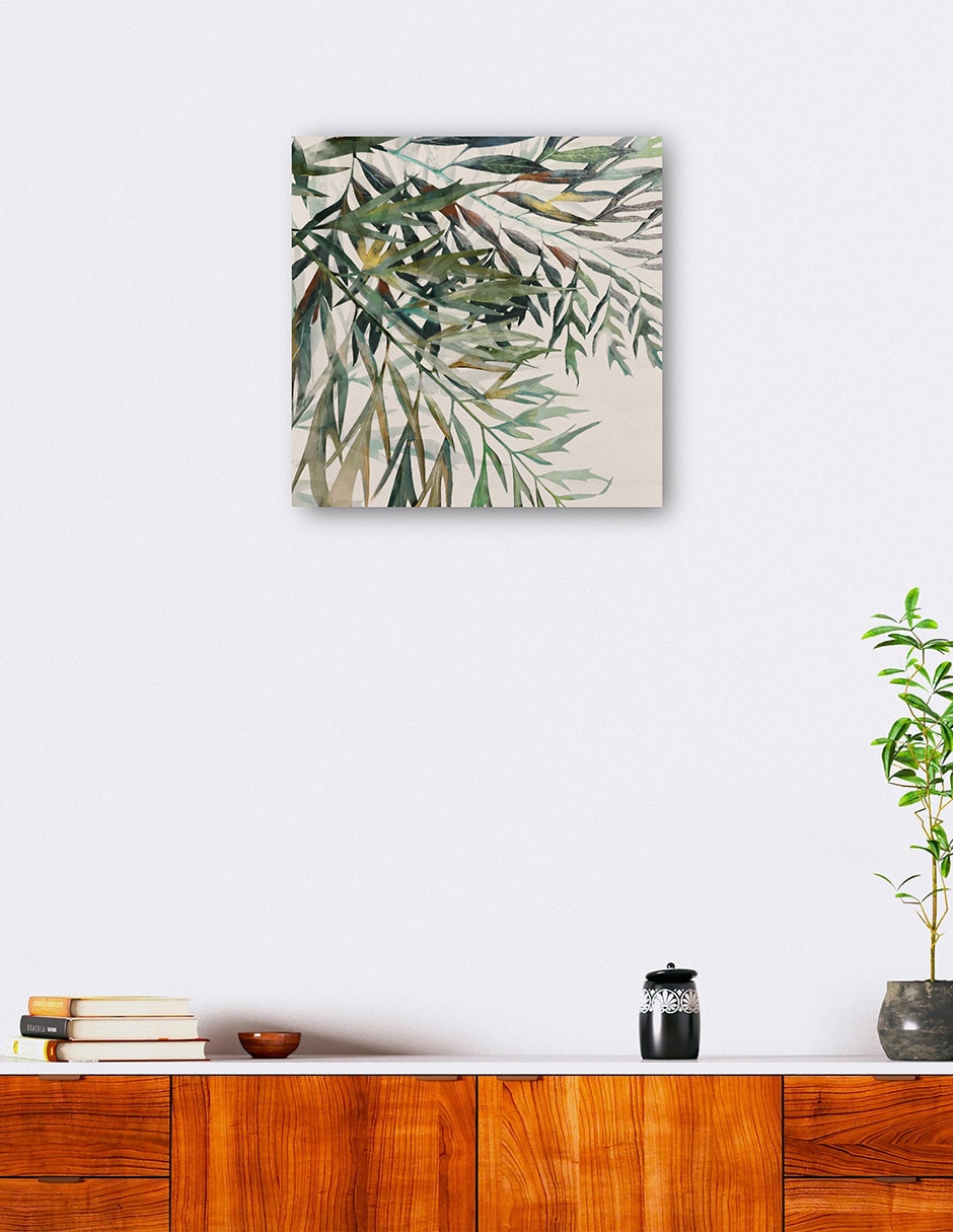 Cuadro decorativo Capas De Primavera - Impresión En Lienzo técnica mixta Primavera 4