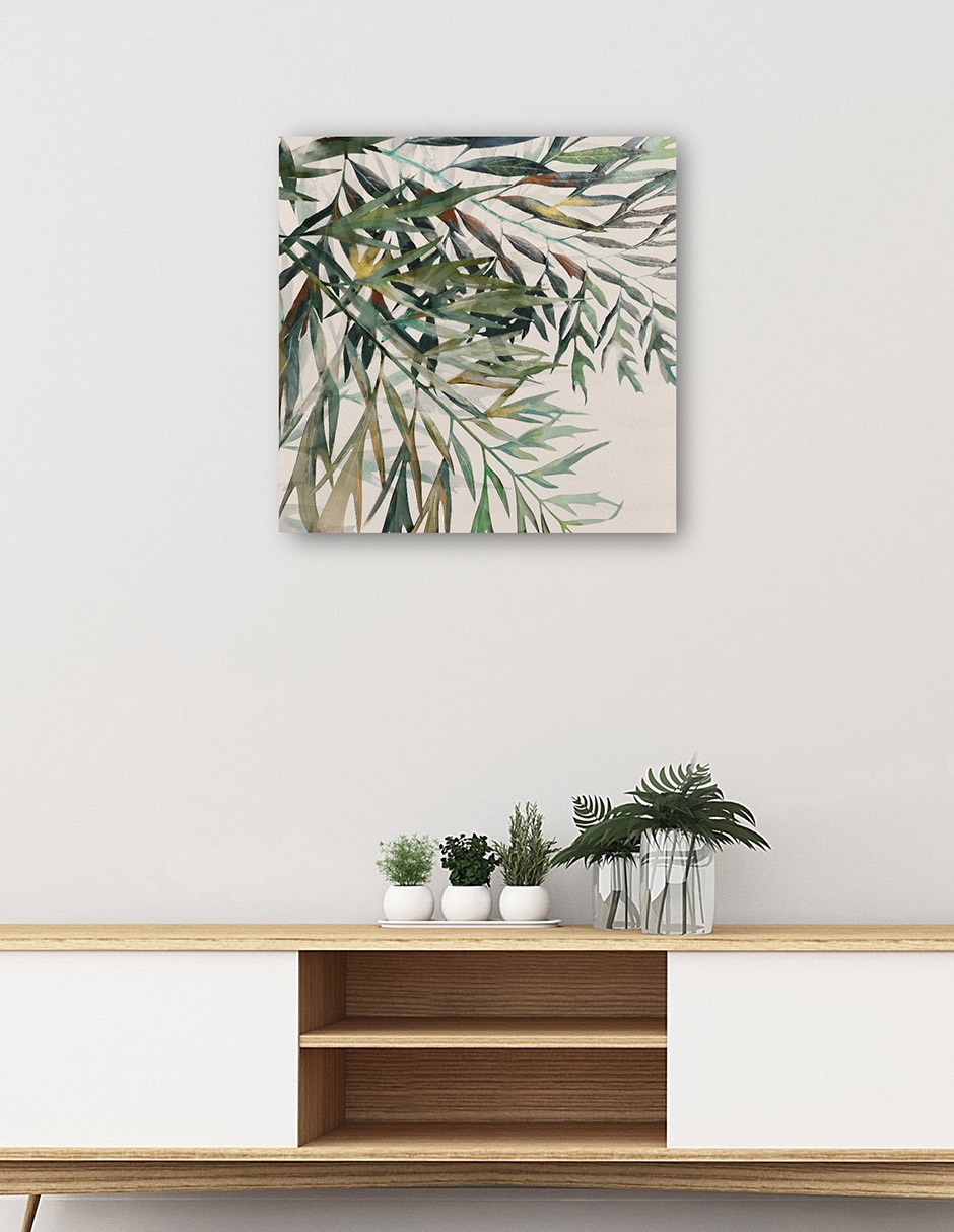 Cuadro decorativo Capas De Primavera - Impresión En Lienzo técnica mixta Primavera 5