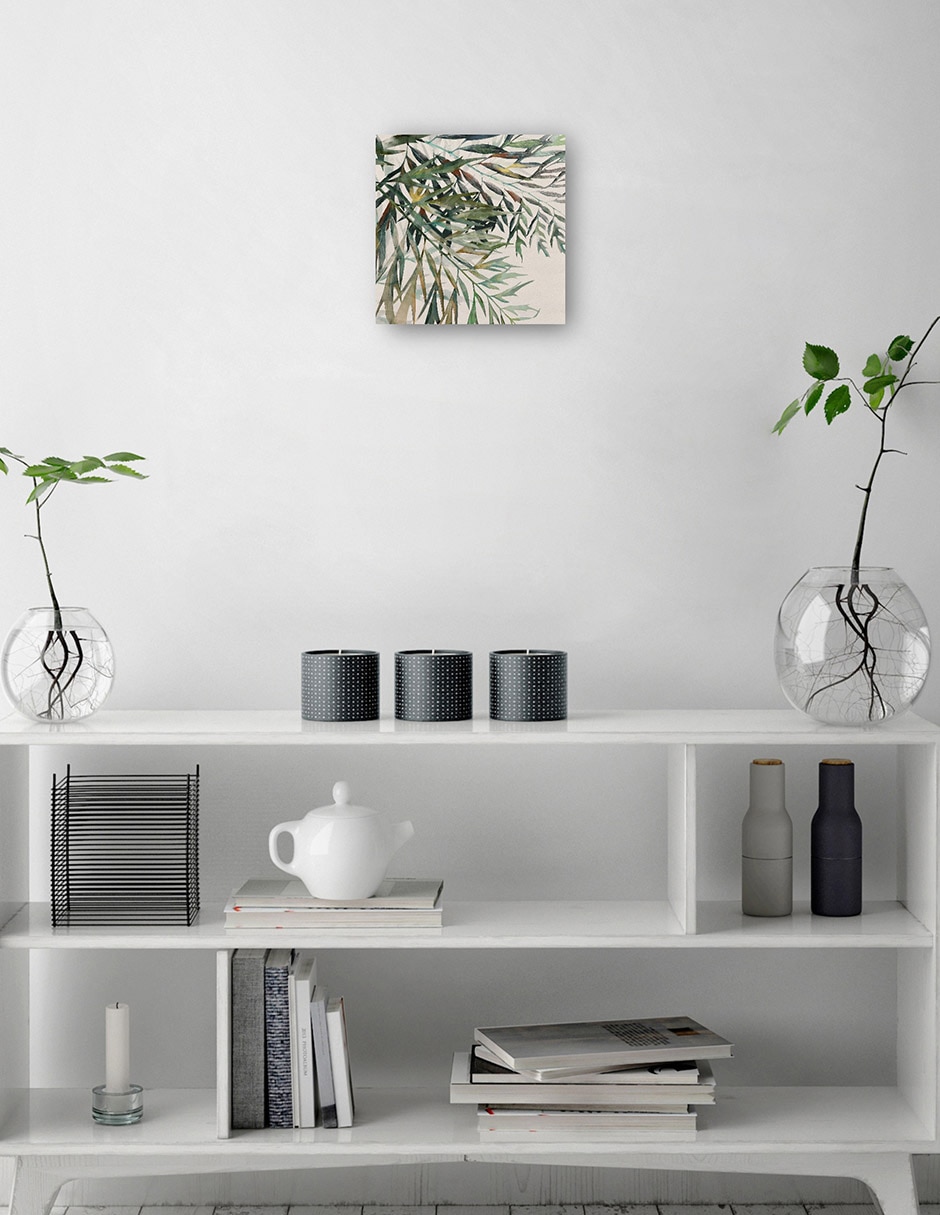 Cuadro decorativo Capas De Primavera - Impresión En Lienzo técnica mixta Primavera 8