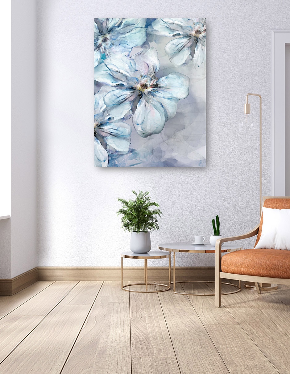 Cuadro decorativo Capas De Jardín - Impresión En Lienzo técnica mixta Floración 4