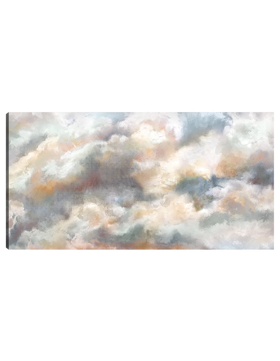 Cuadro decorativo Colores De Las Nubes Impresión En Lienzo técnica mixta Naturaleza