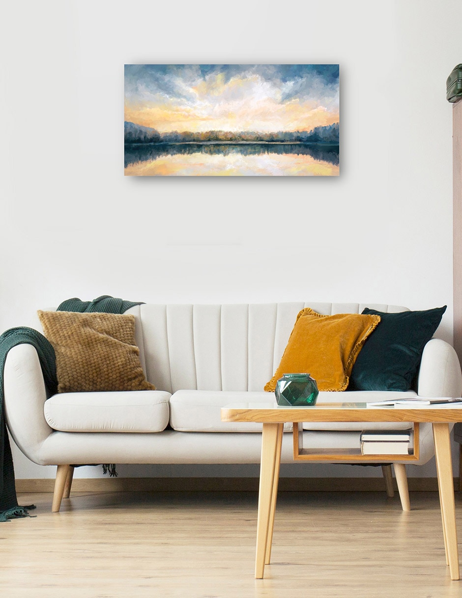 Cuadro decorativo Claraboyas Impresión En Lienzo técnica mixta Lagos 5