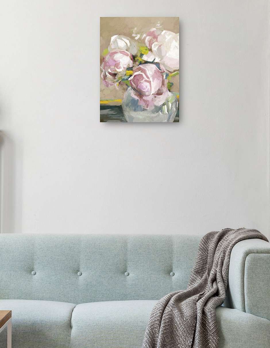 Cuadro decorativo Cloe Impresión En Lienzo técnica mixta Floreros 2