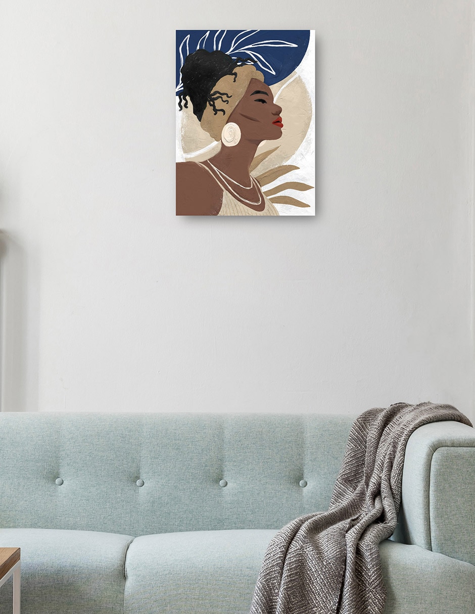 Cuadro decorativo Chic Nativo I Impresión En Lienzo técnica mixta Gente 2