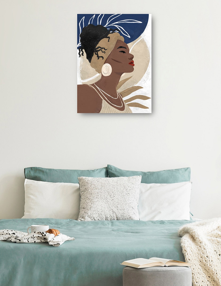 Cuadro decorativo Chic Nativo I Impresión En Lienzo técnica mixta Gente 3