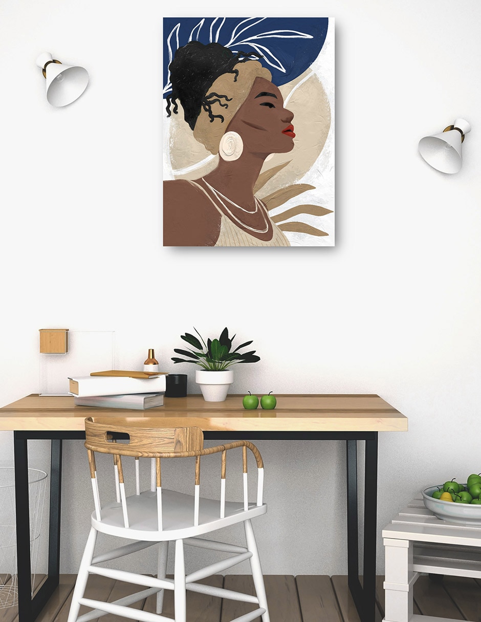 Cuadro decorativo Chic Nativo I Impresión En Lienzo técnica mixta Gente 4