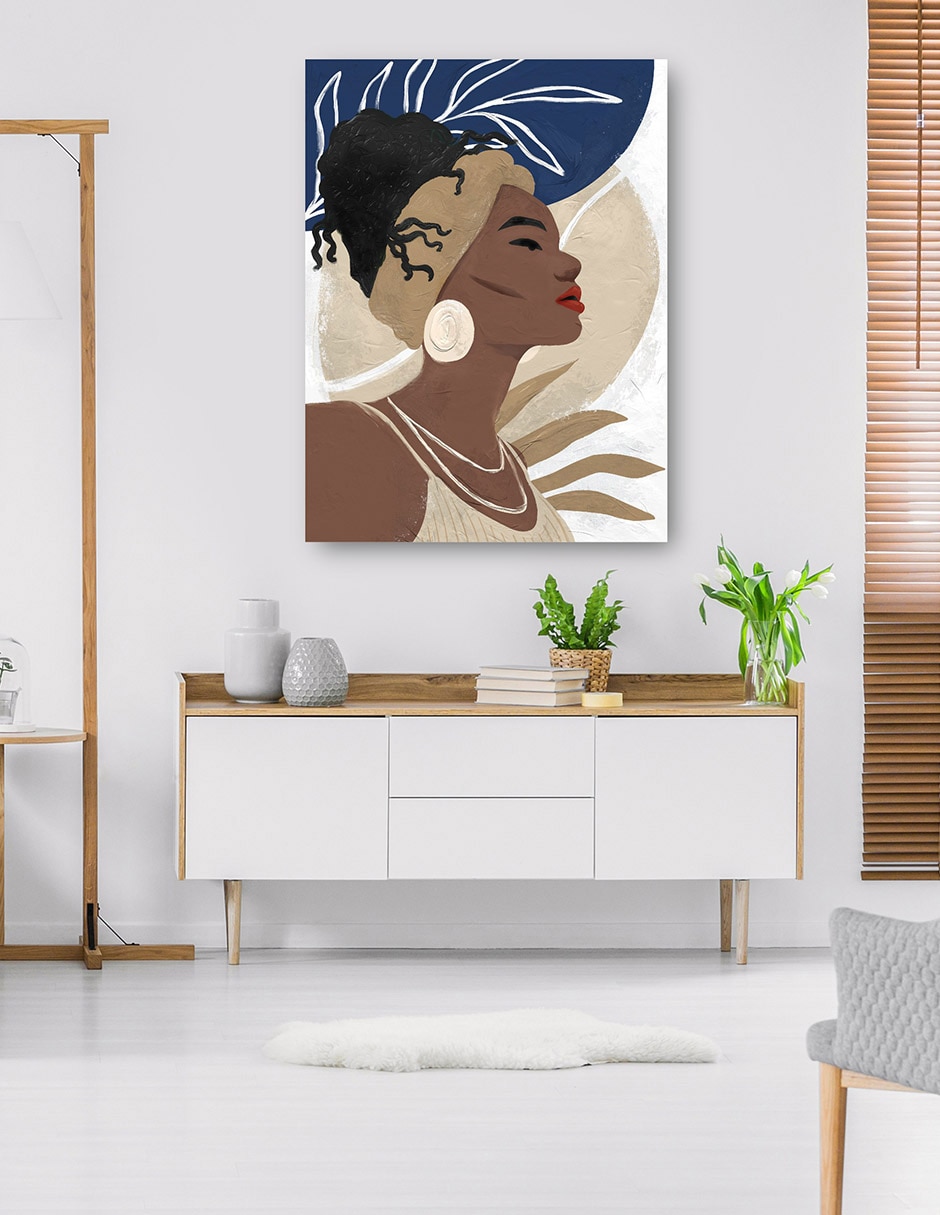 Cuadro decorativo Chic Nativo I Impresión En Lienzo técnica mixta Gente 6