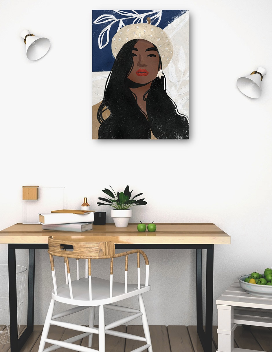 Cuadro decorativo Chic Nativo Ii Impresión En Lienzo técnica mixta Gente 4